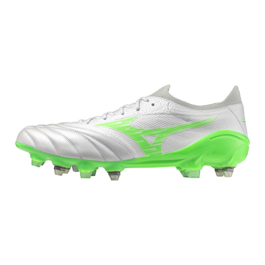 Mizuno MORELIA NEO IV BETA ELITE MIX White/neon green/cool gray 3c